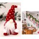thumbnail image 1 of Adornos de gnomo de Navidad, decoración de muñecos de peluche de pie divertido, 1 of 5