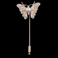 thumbnail image 4 of 2pcs 7.3x3.3cm Broche Pin de Diseño de Mariposa Sunnimix Pin de broche de diamantes de imitación, 4 of 8