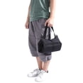 thumbnail image 1 of Multi-Purpose Hanging Tool Super Storage Case Roll Up Pouch Black Bag Zipper Carrier Tote, 1 of 8