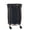 Black/Copper, variant on Household Essentials Round Laundry Hamper, Metal Frame with Wheels, Heavy Duty and Commercial-Grade, Black Polyester Bag, Great For Both Residential and Commercial Use