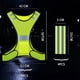 thumbnail image 5 of Chaleco Reflector - Chaleco de Bicicleta de Alta Visibilidad con Ajustable y 4 Reflectores para Correr, 5 of 5