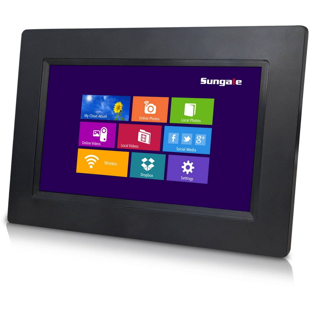 7" True Cloud Frame with Editable Cloud Albums, 20GB Free Cloud Storage