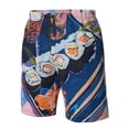 thumbnail image 4 of Fotbe Colorful Sushi Food Art Trajes de Baño Estampados para Hombre, Shorts de Verano de Secado Rápido, Ropa de Playa, Bañadores-X-Large, 4 of 6