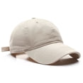 thumbnail image 4 of Gorra de béisbol japonesa de algodón lavado de color puro con tablero ligero, gorra con visera para primavera y otoño para hombres y mujeres, gorra con visera con tablero ligero, 4 of 4