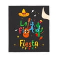 thumbnail image 2 of Vibrant Flannel Blanket - Soft Cozy and Warm for Sofa Travel Bed and Chair - Colorful Design with Guitar Cactus, 2 of 5
