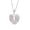 D, variant on Joernso Angel Wings Necklace Rhinestone Hug Guardian Wings Pendant Necklace Zircon Birthstone Jewelry Gift for Her