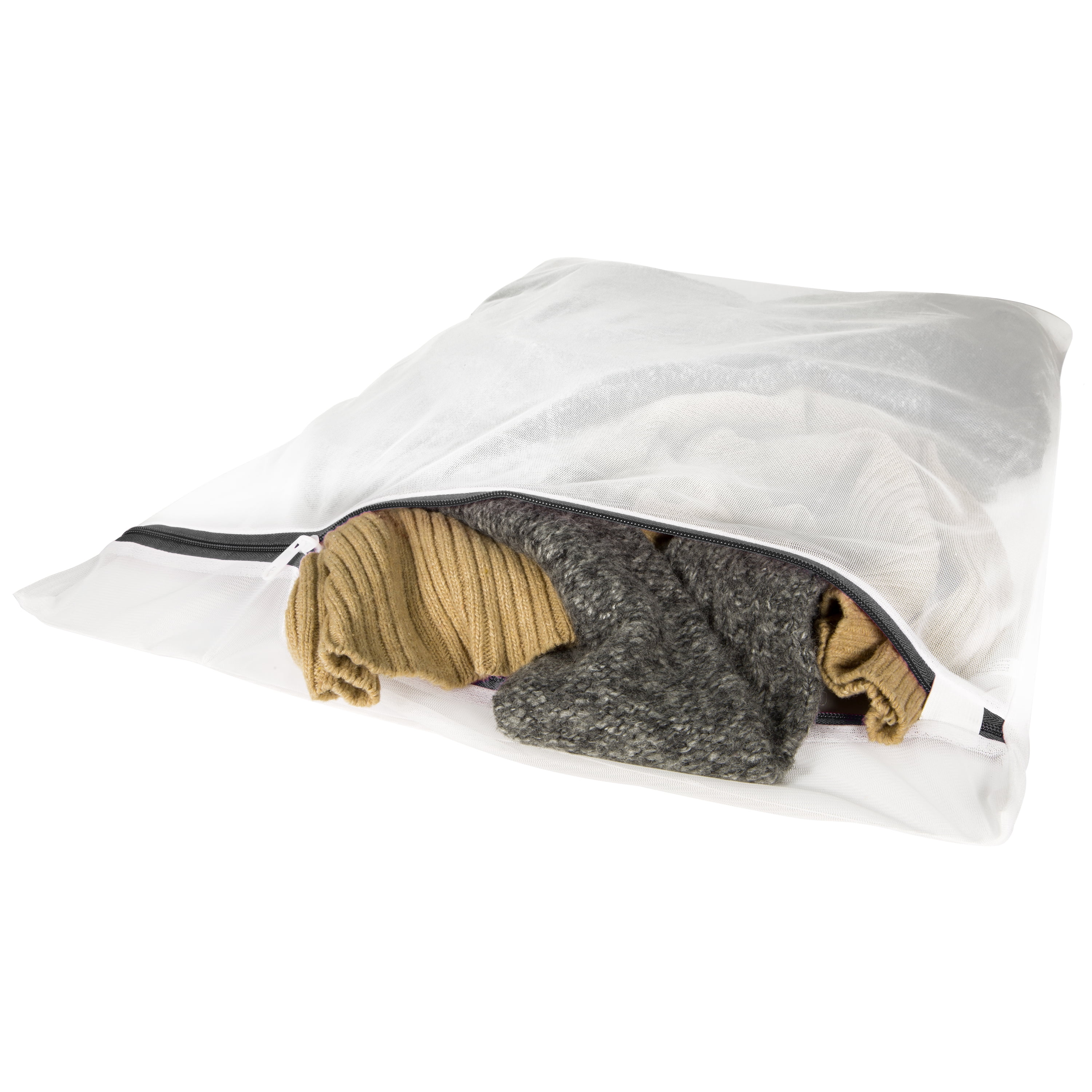 Mainstays Sanitized Treated 3 Piece Mesh Wash Bag (12 total bags - 4 Packs)