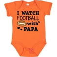 thumbnail image 3 of Inktastic I Watch Football with My Papa Boys Baby Bodysuit, 3 of 5
