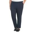 thumbnail image 4 of Hilary Radley Women's Pull-On Pant with Built-in Tummy Control Panel (Small/Navy), 4 of 6