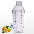thumbnail image 3 of CHAO Mezclador de vino de doble copa transparente azul 350/500/700/1000 ml 700 ml, 3 of 5