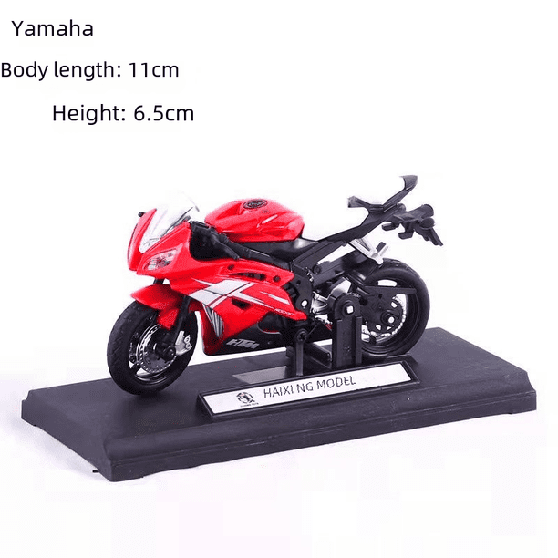 Mini Moto De Aleación 1:18 Con Fricción | Motocicleta De Juguete Educativa Para Niños De 3 A 10 Años, Color Negro