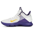 thumbnail image 2 of Nike Men's LeBron Witness 4 White/Voltage Purple Basketball Shoes, from StockX, 2 of 5