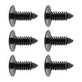thumbnail image 3 of ZPSHYD Fastener Rivet Clip, Pack of 100 Door Trim 7.5mm Hole Plastic Push In Rivet Fastener Black, 3 of 8