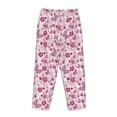 thumbnail image 5 of Balery Flower Butterfly print Women's Pajama Pants,Ultra Lightweight Pjs,Lounge Pant-Medium, 5 of 9