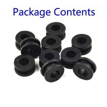10Pc Motorcycle Rubber Grommet Mount Set Side Cover Mudguard