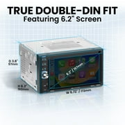 BOSS Audio Systems BCP62-RC Double DIN Car Stereo Apple Carplay, 6.2 Touchscreen Bluetooth Radio