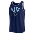 thumbnail image 2 of Men's Fanatics Navy Tampa Bay Rays Bet Tank Top, 2 of 3