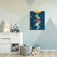 thumbnail image 2 of Stupell Industries Our Solar System Facts Kid's Educational Illustration Canvas Wall Art Design by Sangita Bachelet, 30" x 40", 2 of 4