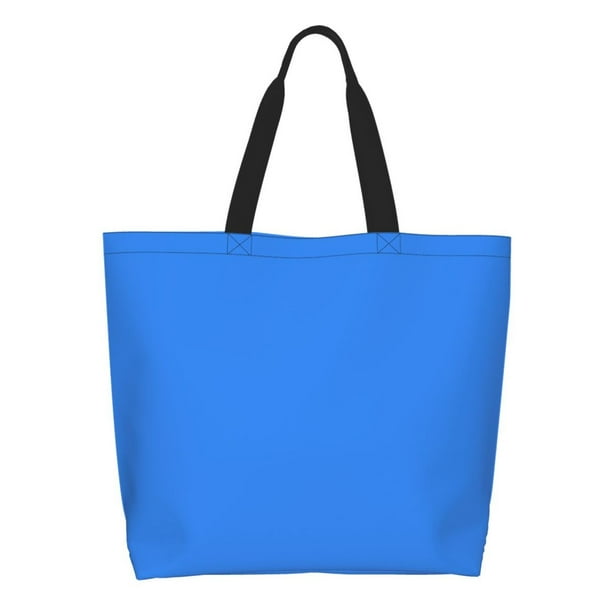 Disketp Dodgerblue Bolsa Tote Estampada para Mujer, Bolso de Hombro y de Mano para Compras y Viajes