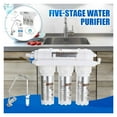 thumbnail image 2 of New Type 3+2 Ultrafiltration Direct Drinking Water Filtration System For Household Kitchen Tap Water Filter Kit, 2 of 6