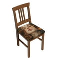 thumbnail image 2 of Lsque Whimsical Flower Crown Maiden Printed Square Couch Cushion Covers, Floral Sofa Cushion Covers Replacement, Stretch Couch Covers for Couch-16.9in, 2 of 9