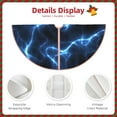 thumbnail image 3 of Sikiie Blue Lightning Nativity Christmas Tree Skirt, Jesus Christian Winter Holiday Tree Mat Decoration(30-48IN)36", 3 of 6