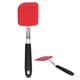 thumbnail image 5 of Utensilios De Cocina, Espátula De Silicona Duradera Y Fácil De Usar, Diseño Ergonómico Rojo Para Cocina Para Hornear, 5 of 7