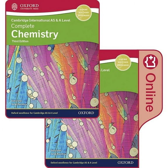Complete Chemistry for Cambridge International as and a Level: Student Book with Access Code Card Third Edition, (Paperback)