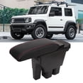 thumbnail image 4 of Center Console Organizer Storage Box, Firm Fixed  Touch Car Console Storage Organizer Low Noise 3 USB Ports With Rubber Cushion For Vehicle, 4 of 8