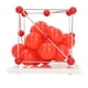 thumbnail image 2 of Modelo molecular de metal, modelo de estructura molecular de cristal de piedra, herramienta para laboratorio de aula., 2 of 14