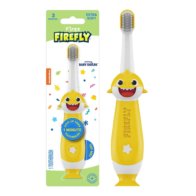 Cepillo de dientes FIREFLY First Firefly Training con luz para bebés