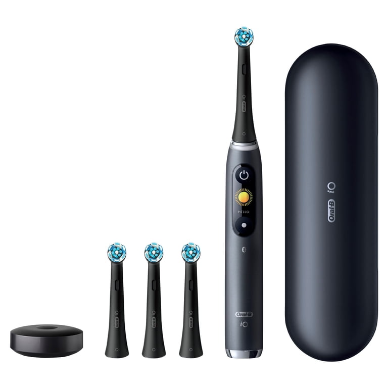 Oral-B iO 9 Electric Toothbrush with AI Tracking & 4 Brush Heads