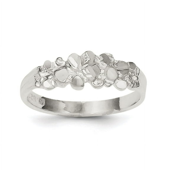 Sterling Silver Nugget Ring