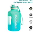 thumbnail image 2 of Djiypn Big Water Bottle, Half Gallon Drinking Water, 2.2L/74oz, Great for Gym Fitness Workout Sports Hiking and More, 2 of 9