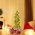 thumbnail image 3 of Patiojoy 6 FT Artificial Christmas Tree Pre-lit Xmas Tree with 200 Warm White LED Lights, 3 of 9