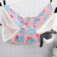 thumbnail image 5 of Pet Small Animal Hanging Hammock Rat Hammock Ferret Bunkbed Cage Accessories Toy for Hamster Rat Sugar Glider Parrot Guinea Pig Hideout Play Sleep - style3, 5 of 5