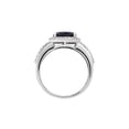 thumbnail image 2 of 2.65 Ct Sparkle Round Cut Natural Diamond Blue Sapphire Gemstone Wedding Ring for Women 14K White Gold Size 3 by Diamond-Capitals, 2 of 7