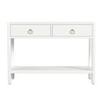 thumbnail image 3 of Lark 44" Wood Console Table in White  5676304, 3 of 7