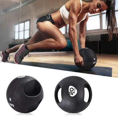 Dual Grip Medicine Ball Fitness Weighted Training (Best Size Medicine Ball For Women)