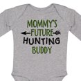 thumbnail image 4 of Inktastic Mommys Future Hunting Buddy Boys or Girls Long Sleeve Baby Bodysuit, 4 of 5