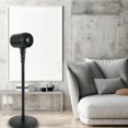 thumbnail image 1 of Simple Deluxe 7 inch Stand Fan  3 Speeds & 3 Modes  15 Hours Timer  70° Oscillating Circulating Fan  with Remote Control  Air Circulation Fan for Room  Indoor White, 1 of 6