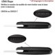 thumbnail image 2 of BRILLAR Carcasa de llave de faro de 3 botones para Peugeot 207 307 308 407 408 3008 5008 Citroen C2 C3 C4 C5 C6 C8, 2 of 4