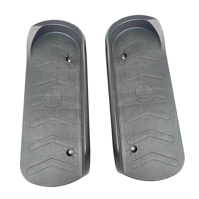 koolsoo Elliptical Trainer Foot Pedals Elliptical Machine Foot Pedals for Indoor Gym 41cmx15.4cm