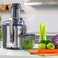 thumbnail image 2 of Oster Easy-to-Clean Professional Juicer, Stainless Steel Juice Extractor, Auto-Clean Technology, XL Capacity, Gray, 2 of 5