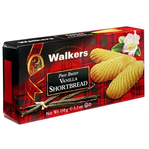 Walkers Shortbread Vanilla Shortbread, Traditional Pure Butter Vanilla