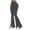 #110Gray, variant on Women's Flare Leggings Split Side Stripes-High Waisted Bootcut Casual Workout Yoga Pants