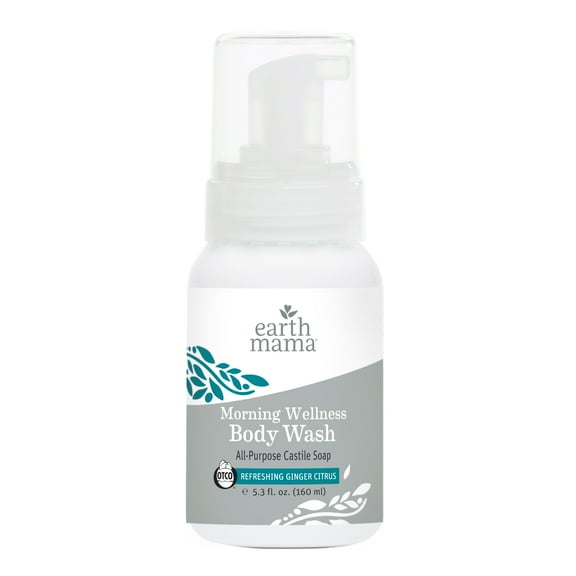 Earth Mama Morning Wellness Castile Body Wash (5.3 Fl. Oz.)