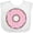 AA-White, variant on Inktastic Pink Donut with Sprinkles Boys or Girls Baby Bib