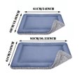 thumbnail image 3 of Dog Cooling Bed with Neck Support, Soft Flannel Cat Mat, Curved Headrest Crate Pad for Small Dogs, Machine Washable Sleeping Cushion(S,Dark Gray), 3 of 9