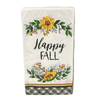 Northeast Home 2-ply Guest Towels Buffet Hostess Paper Napkins, 20-Count, Fall Autumn Thanksgiving (Happy Fall Sunflowers)
